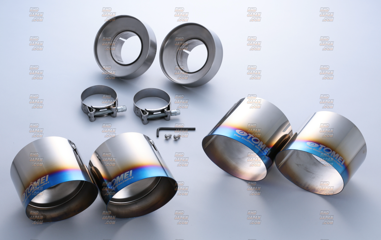 Tomei Muffler Titanium Tail Tip Set - GT-R R35